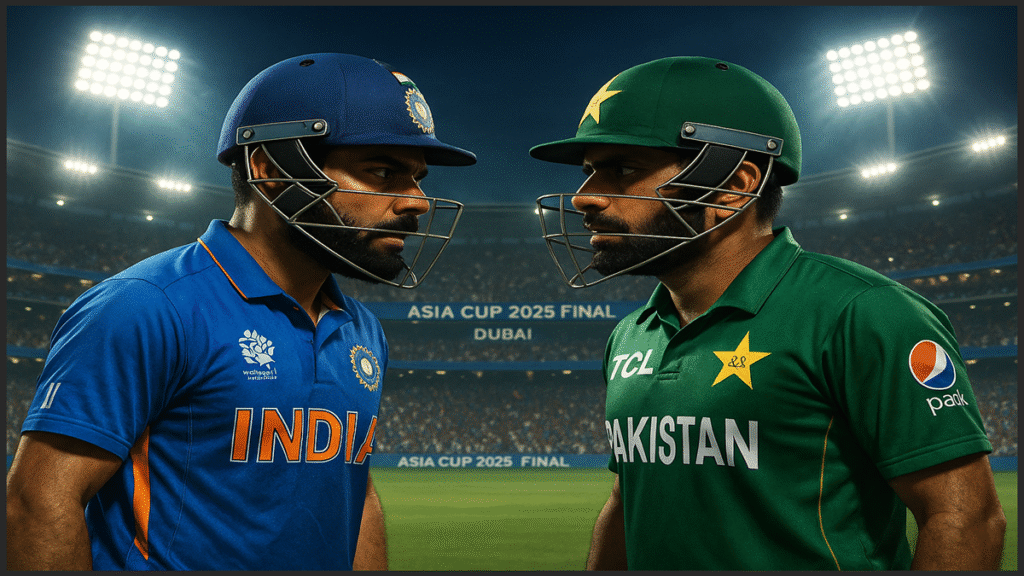 Asia Cup 2025 Final India vs Pakistan