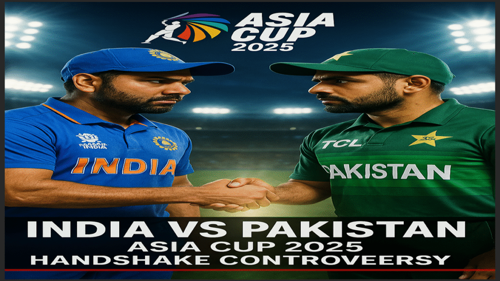 India vs Pakistan Asia Cup 2025 handshake controversy