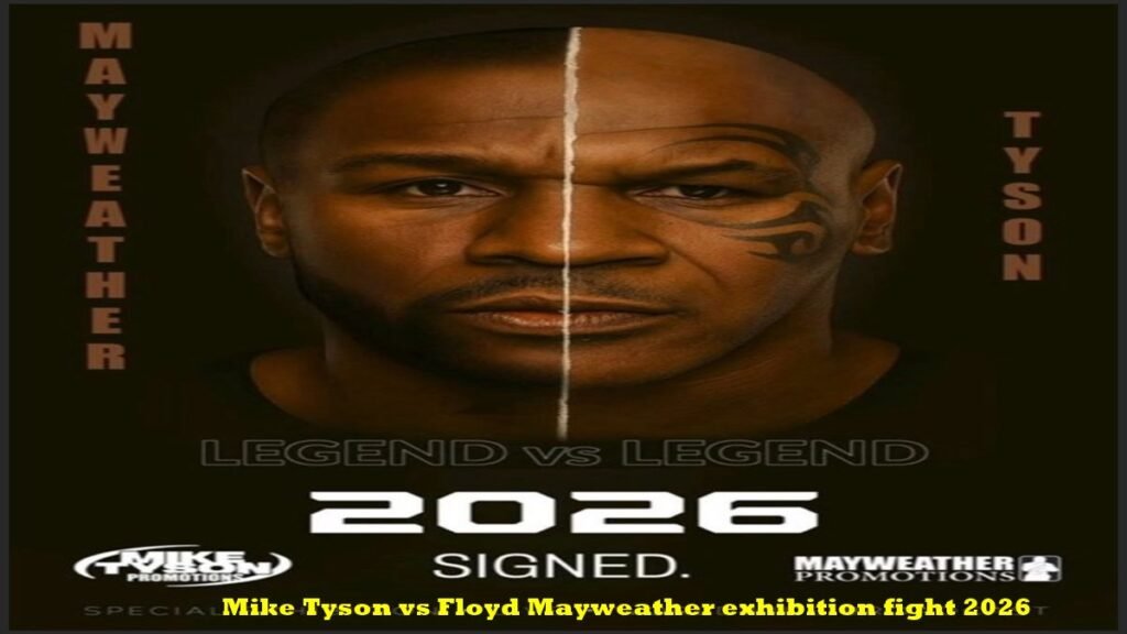 Mike Tyson vs Floyd Mayweather exhibition fight 2026