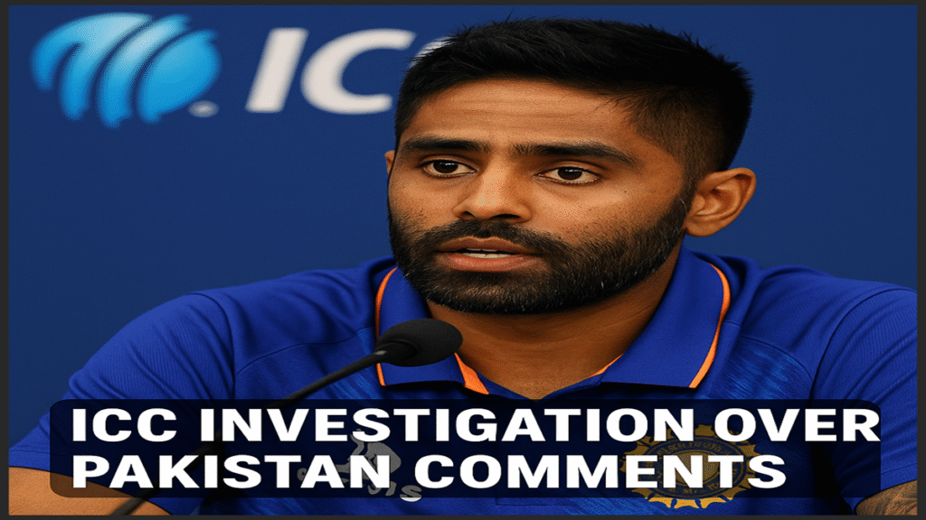 Suryakumar Yadav Faces ICC Investigation