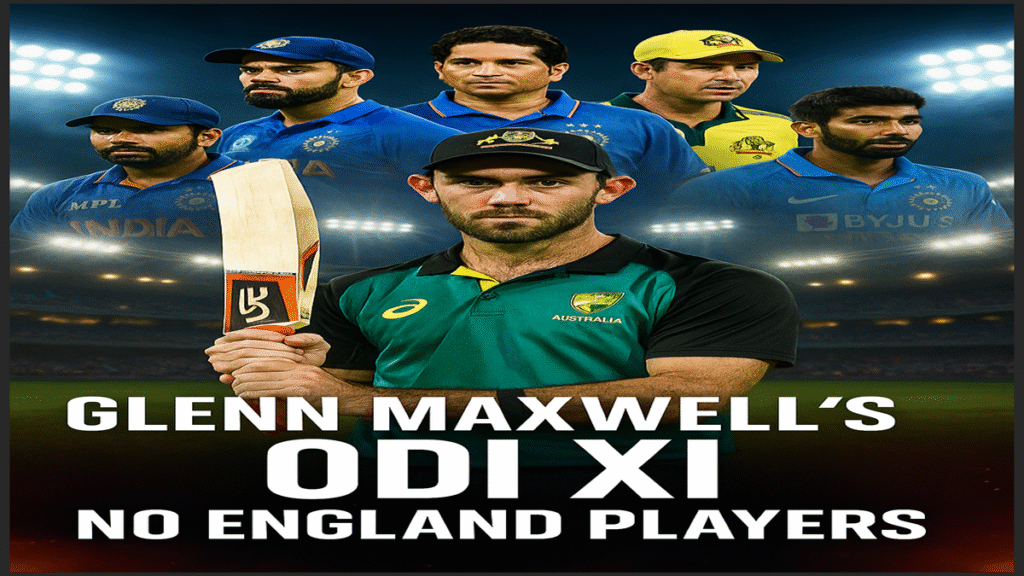 Glenn Maxwell Combined ODI XI Without England Players