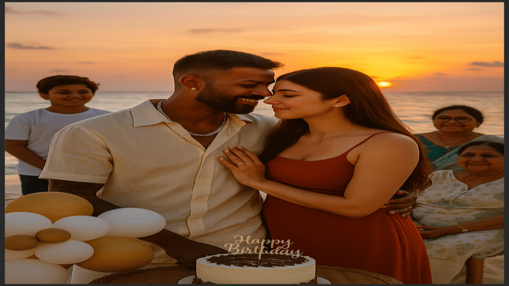 Hardik Pandya Birthday Celebration with Girlfriend Mahika Sharma