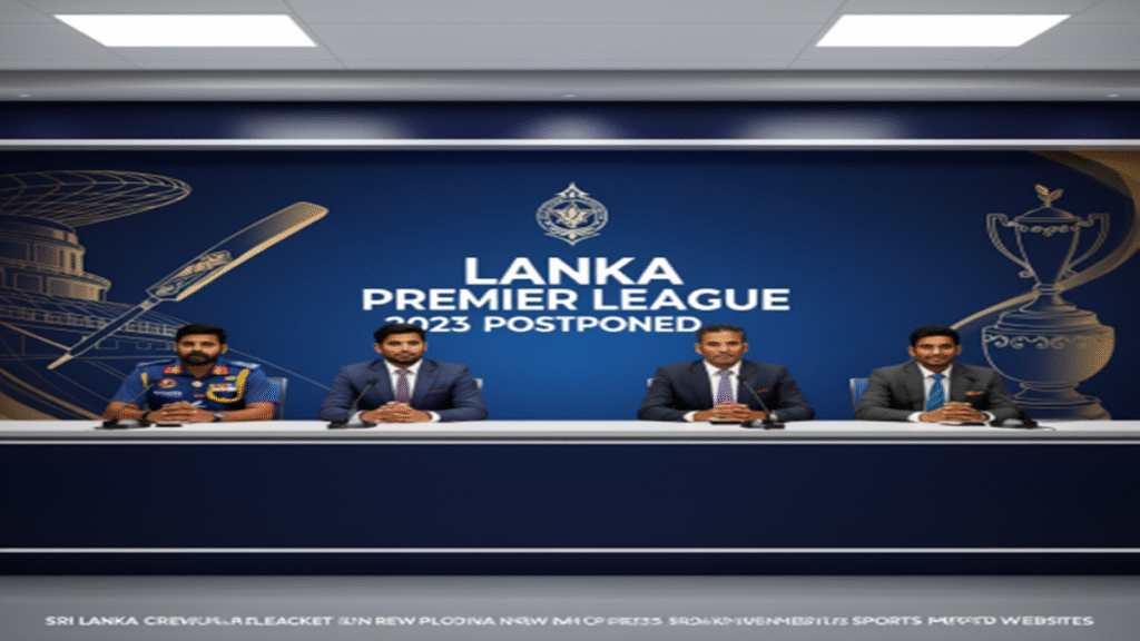 Sri Lanka postpones LPL 2025 for T20 World Cup 2026