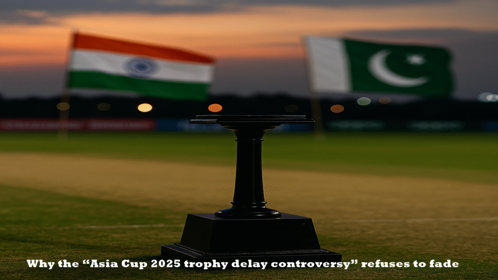 Asia Cup 2025 Trophy Delay Controversy