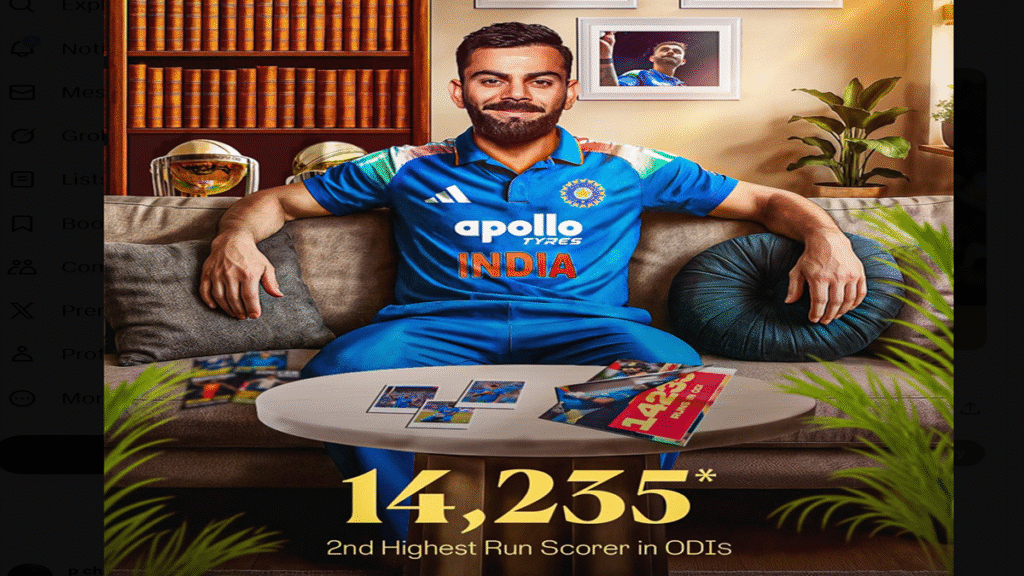 second-highest run-scorer in ODI history