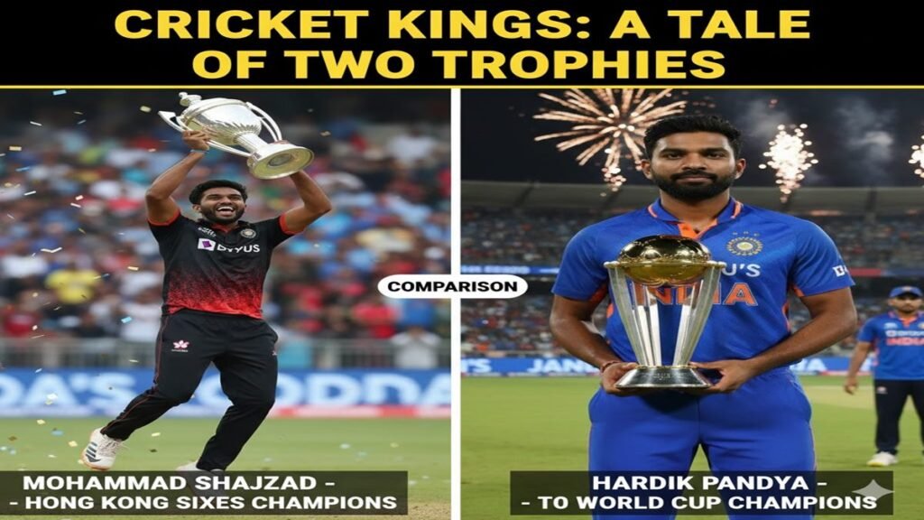 Pakistan Hong Kong Sixes Pandya celebration