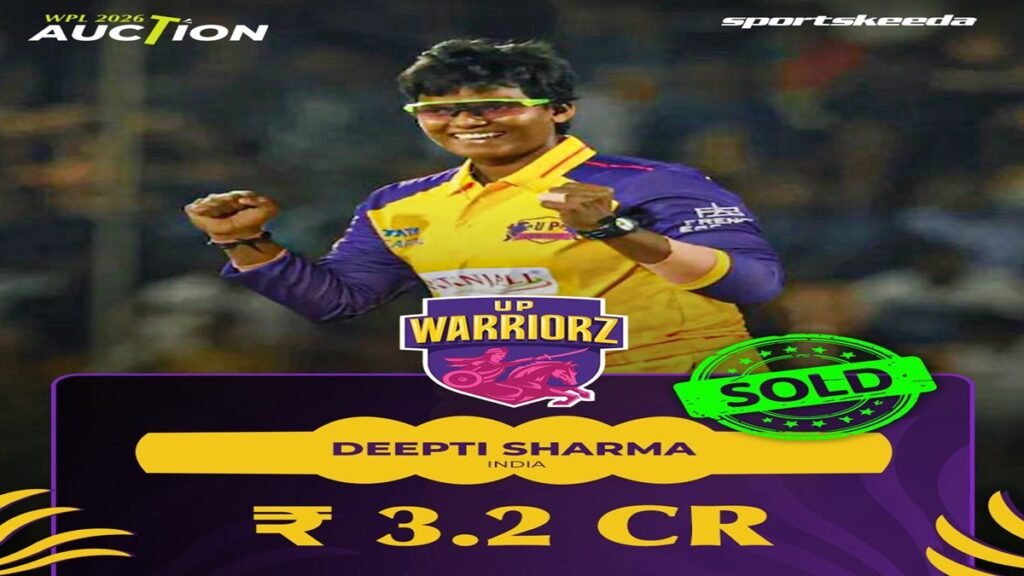 UP Warriorz Use RTM for Deepti Sharma