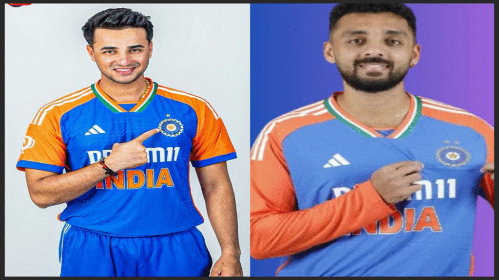 Varun Chakravarthy and Abhishek Sharma