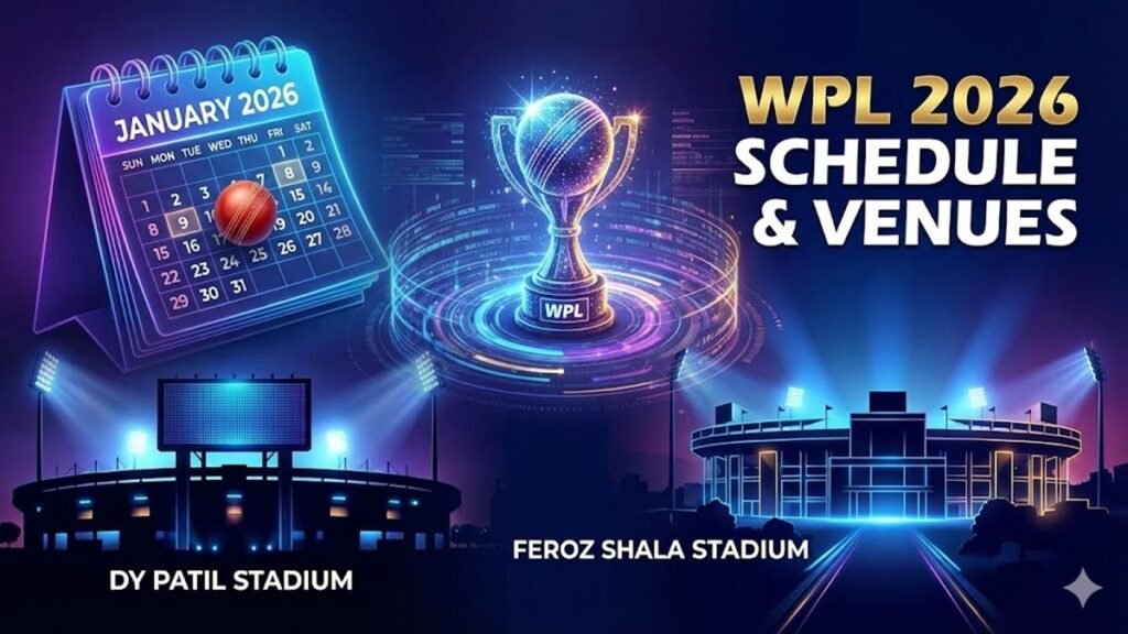 WPL 2026 Schedule and Venues