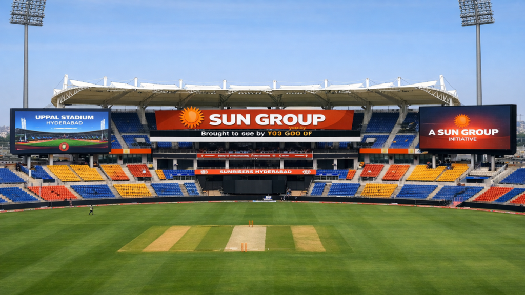 Hyderabad Uppal Stadium renovation by Sun Group worth ₹10 crore