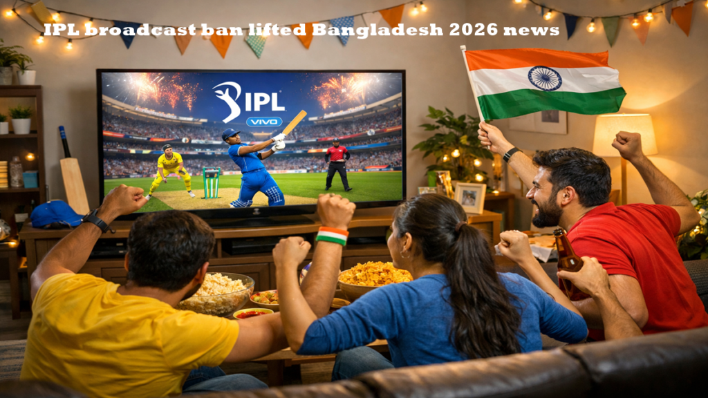 IPL broadcast ban lifted Bangladesh 2026 news