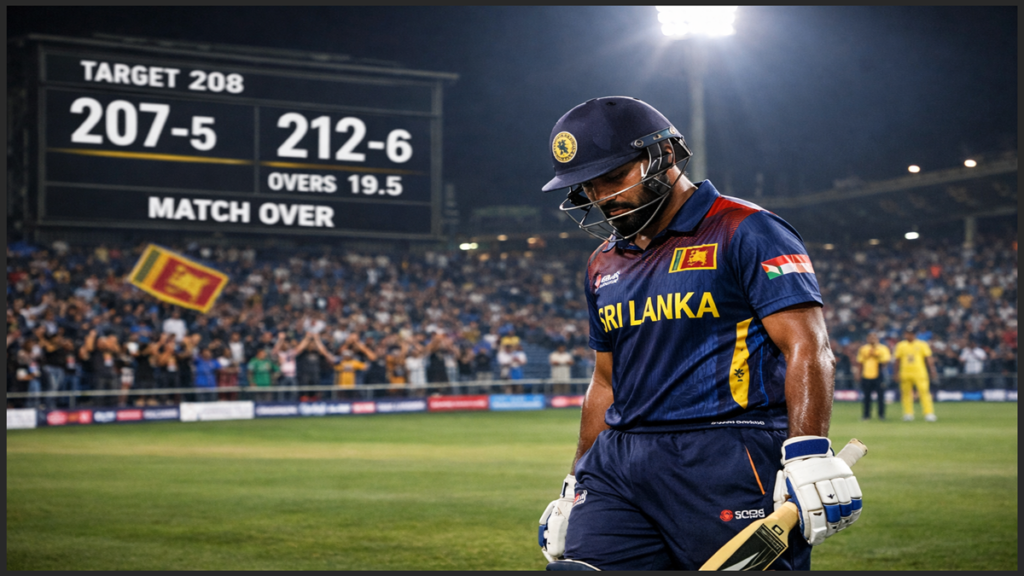 Sri Lanka T20 World Cup 2026 exit