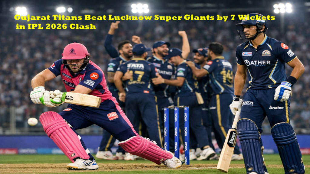 Gujarat Titans Beat Lucknow Super Giants