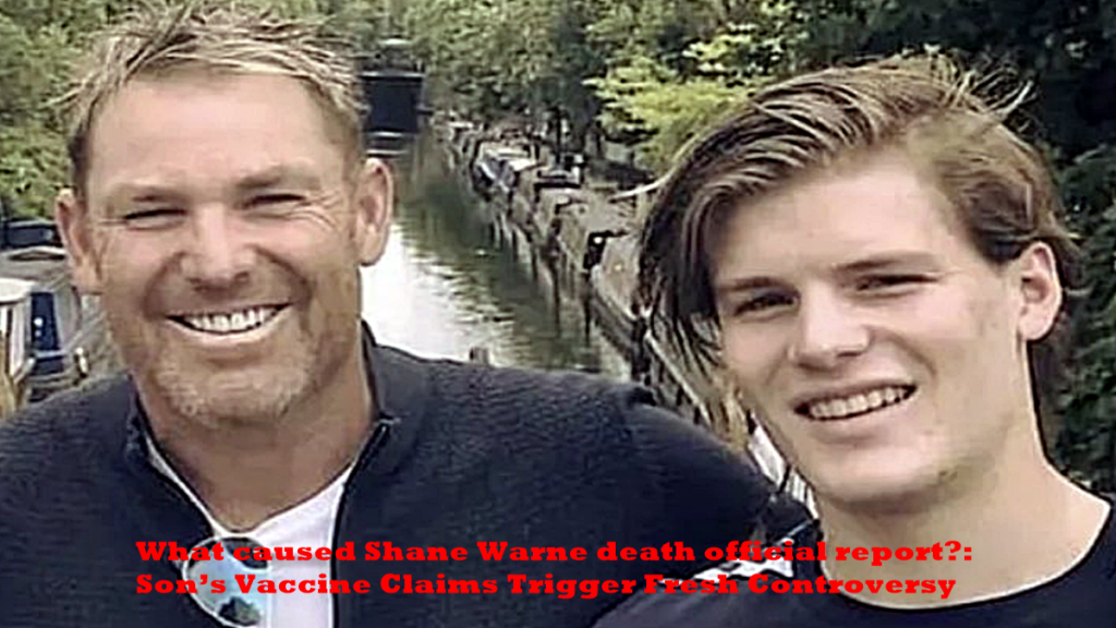 What caused Shane Warne death official report