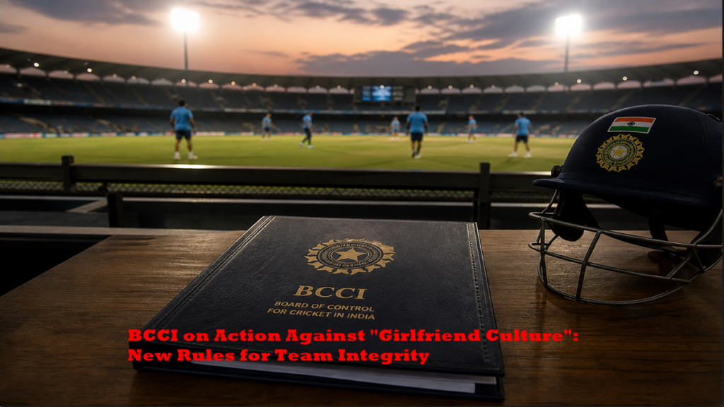 BCCI on Action Against Girlfriend Culture