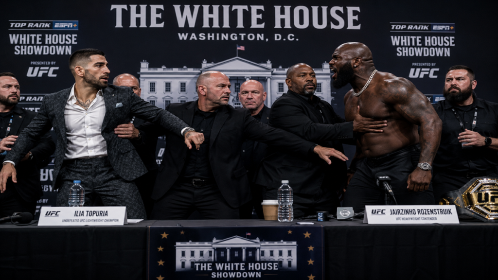 UFC White House Press Conference