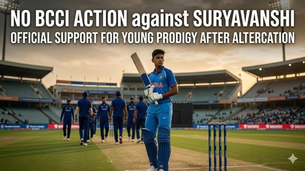BCCI action against Vaibhav Suryavanshi