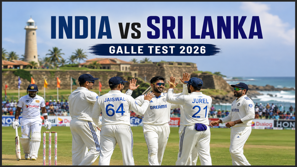 India vs Sri Lanka Galle Test 2026