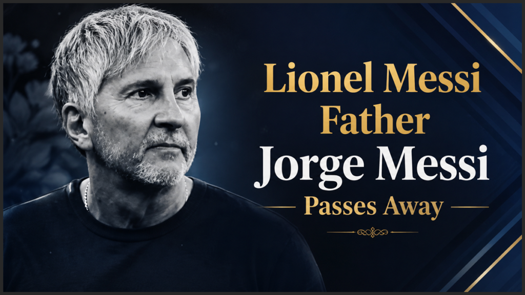 Lionel Messi Father Jorge Messi Passes Away