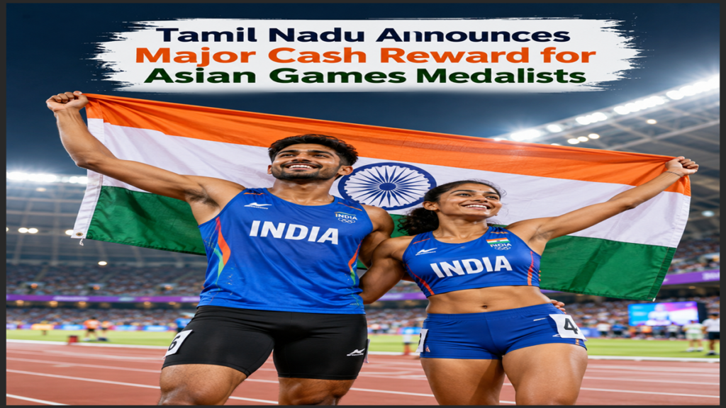 cash reward for Asian Games medalists